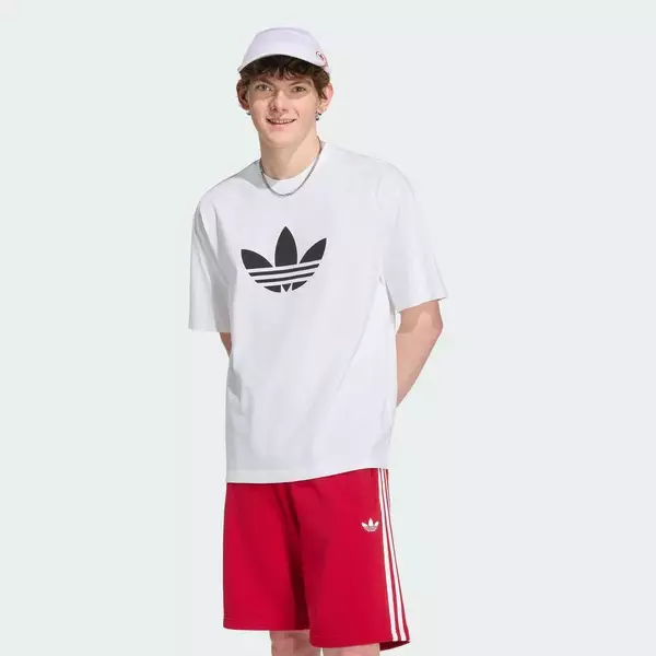 adidas Phong cách sống ÁO THUN ADICOLOR TREFOIL Nam trắng IB6940
