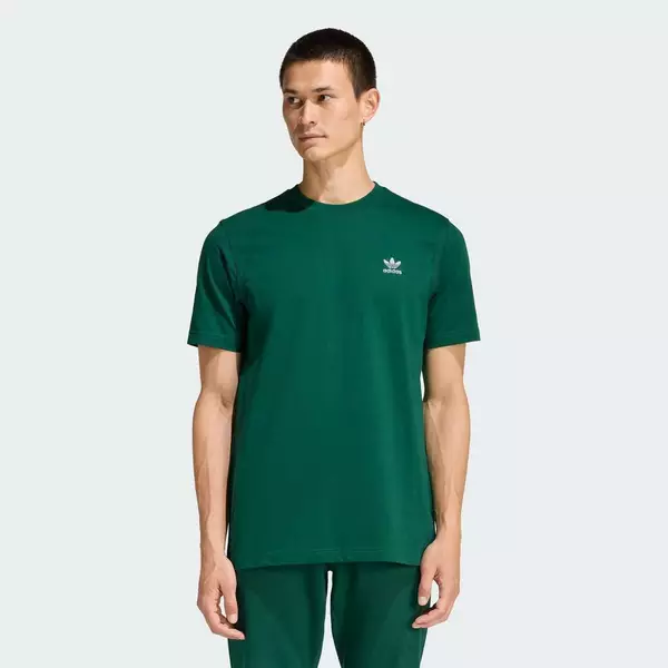 adidas Phong cách sống Áo Thun Ba Lá Essentials Nam màu xanh lá KD1323