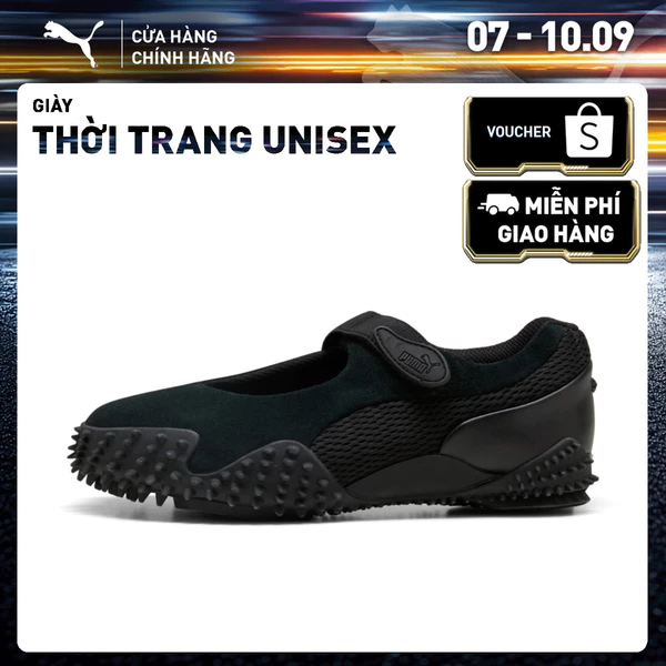 Giày Thời Trang PUMA Unisex Mostro Fey PRM Black-Cool Dark Gray Màu Đen