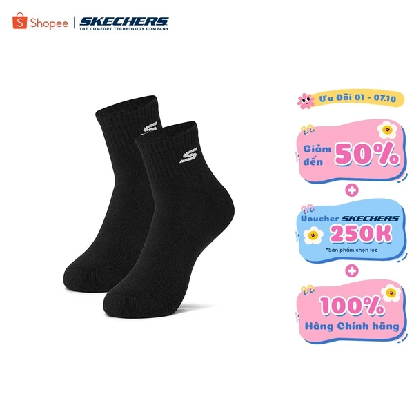 Vớ Thể Thao Nam Skechers Performance Socks Quarter Socks (2 Pairs) - P425M208-038R