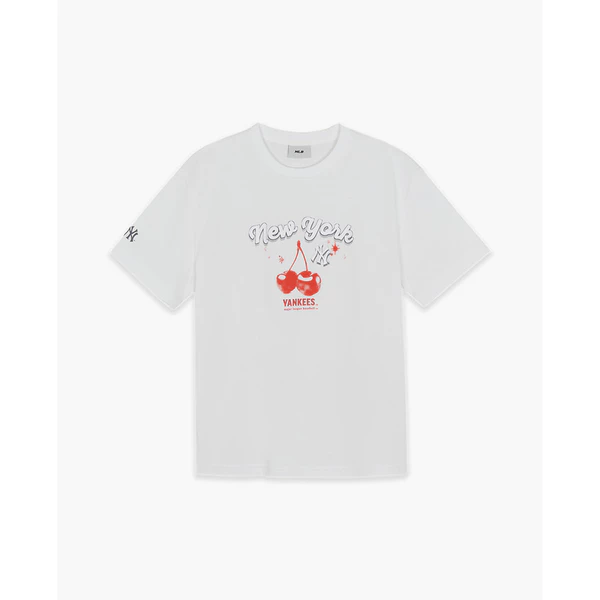 MLB - Áo thun unisex cổ tròn tay ngắn Summer Fruits_3ATSN6063-50WHS