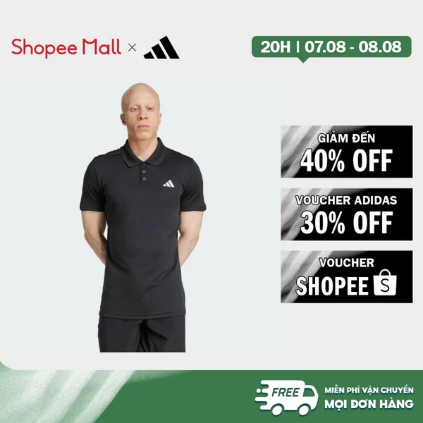 [Duy nhất 8.8 - VOUCHER 30%]adidas Quần vợt & Padel Tennis Áo Polo Tennis Climacool FreeLift Nam Đen JH3381