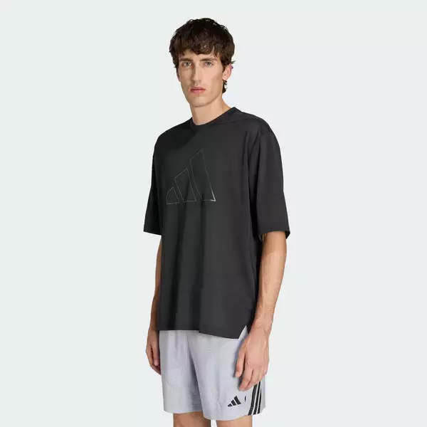 adidas Gym & Training Áo Thun Lưới Tập Luyện D4T PrimeLift Essentials Nam Đen KC7897