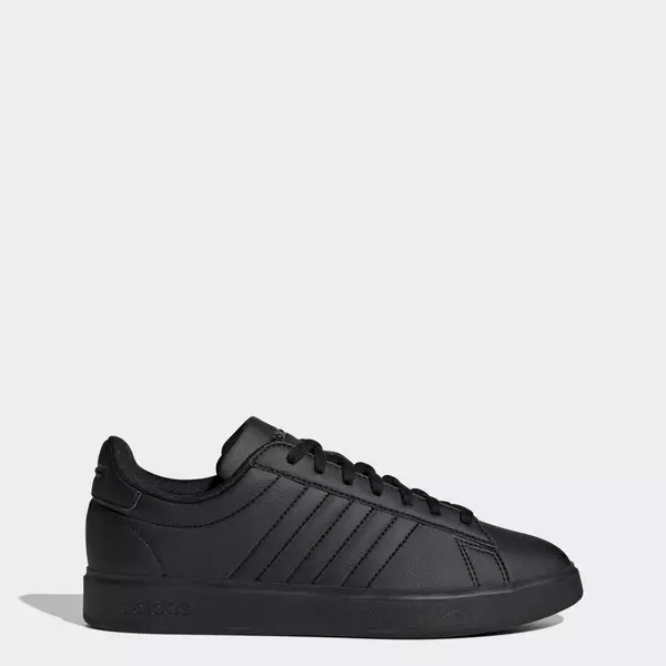 adidas Phong cách sống Giày Grand Court Cloudfoam Comfort Nam Đen GW9198