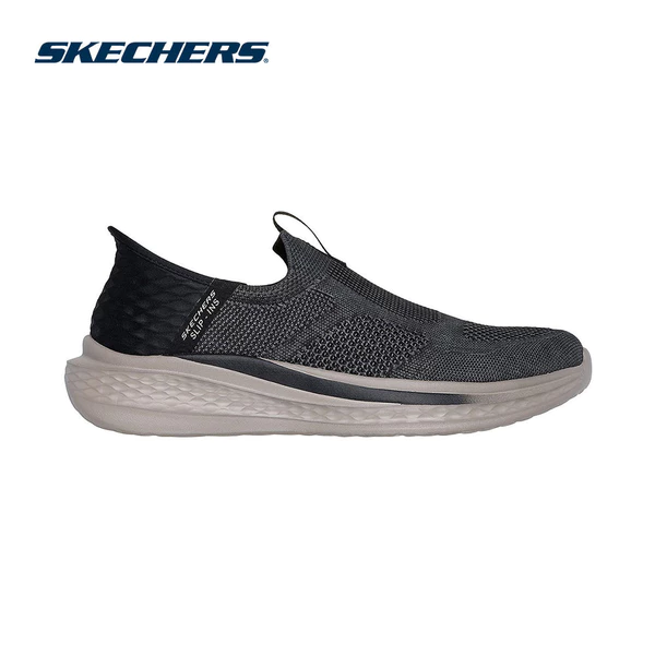 Giày Thể Thao Nam Skechers Slip-ins USA Street Wear Slade Rusty - 211077-BLK Air-Cooled Memory Foam Online Sale