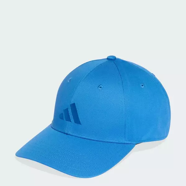 adidas Phong cách sống Mũ Bóng Chày Logo Mới Unisex Màu xanh da trời KF0410