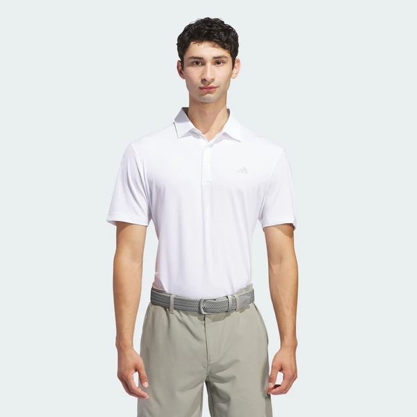 adidas Đánh gôn Áo Polo Trơn Ultimate365 Nam trắng IM8408