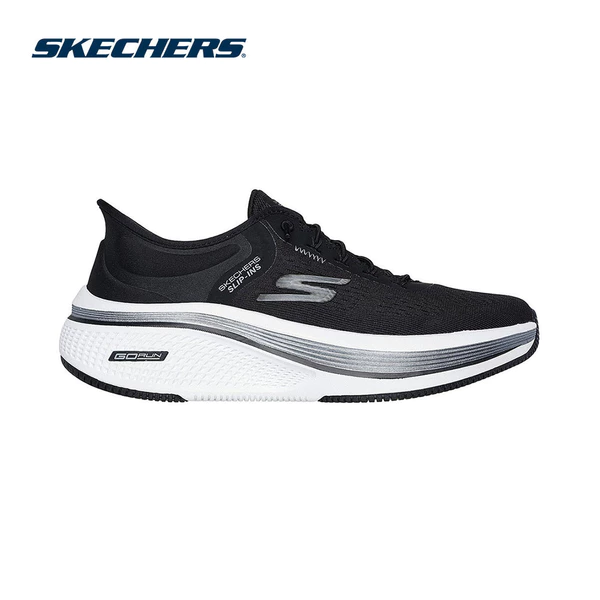 ONC Giày Thể Thao Nữ Skechers Slip-ins GOrun Elevate 2.0 Banyan Chạy Bộ-129006-BKW Air-Cooled Memory Foam Online Sale