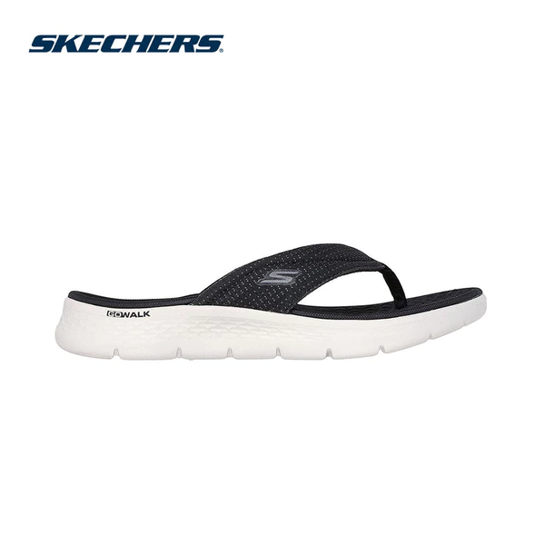 Xăng Đan/Dép Nữ Skechers GOwalk Flex Impress Đi Bộ-141445-BKW Memory Foam Online Sale