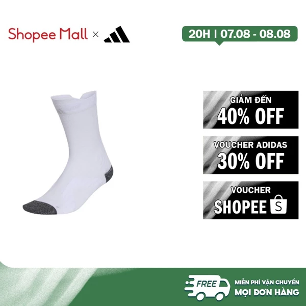 [Duy nhất 8.8 - VOUCHER 30%]adidas Chạy TẤT CỔ CAO RUNNING COMFY Unisex trắng KR8970