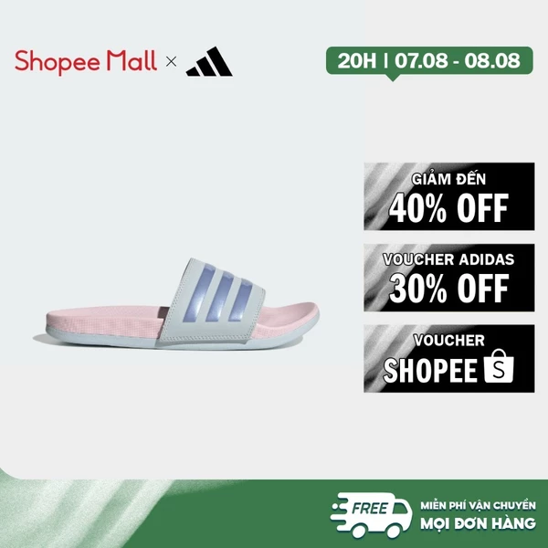 [Duy nhất 8.8 - VOUCHER 30%]adidas Phong cách sống Dép adilette Comfort Nữ Màu xanh da trời JS3617