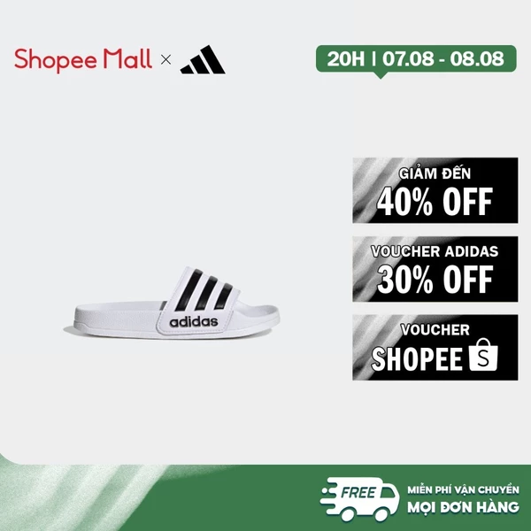 [Duy nhất 8.8 - VOUCHER 30%]adidas Bơi lội & Phong cách sống Dép nhà tắm Adilette Trẻ em trắng HP7606