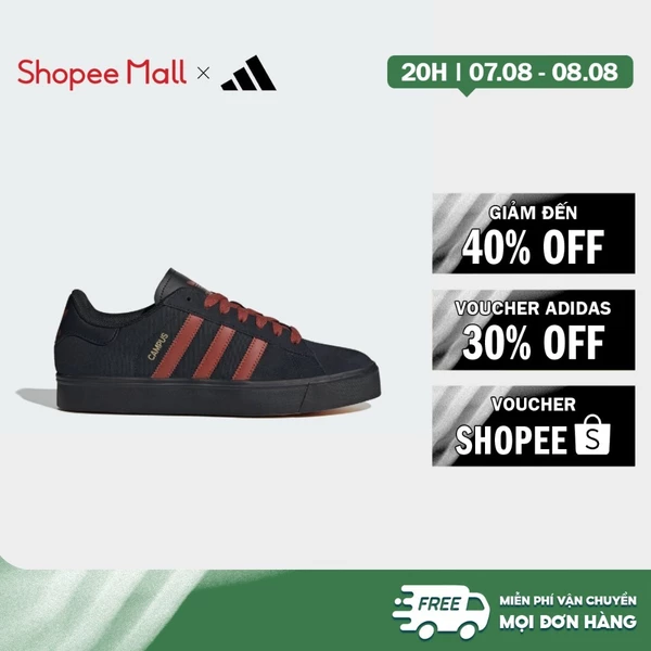 [Duy nhất 8.8 - VOUCHER 30%]adidas Phong cách sống Giày Campus Vulc Unisex Đen JQ0049