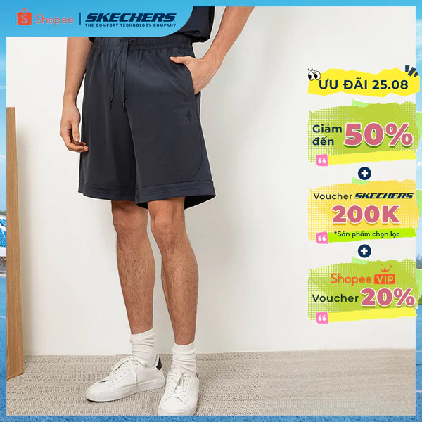 Quần Đùi Thể Thao Nam Skechers Basketball Culture Shorts - SL325M386-00W5 Online Sale