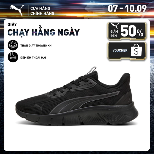 Giày Thể Thao PUMA Unisex FlexFocus Lite Màu Đen