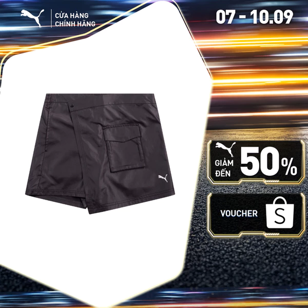 Váy Thời Trang PUMA Nữ WARDROBE ESS Cargo Skort Black Màu Đen
