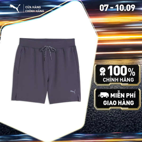 Quần Đùi Tập Luyện PUMA Nam M CLOUDSPUN 5 SHORT Inky Depths Màu Xám