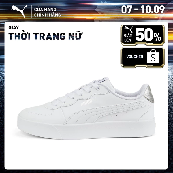 Giày thời trang PUMA Nữ Skye Clean Distressed Màu Trắng