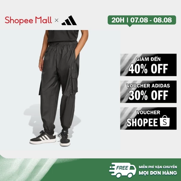 [Duy nhất 8.8 - VOUCHER 30%]adidas Lifestyle City Tech Utility Woven Pants Men Black JX7186