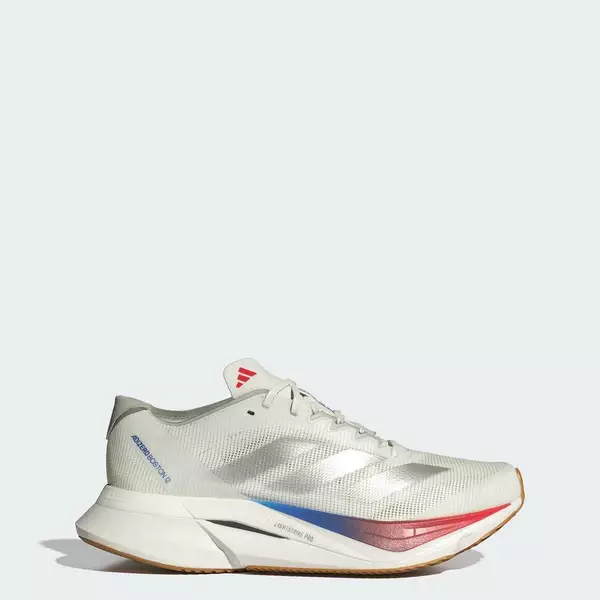 adidas Chạy Giày Adizero Boston 12 Nữ trắng JI4480