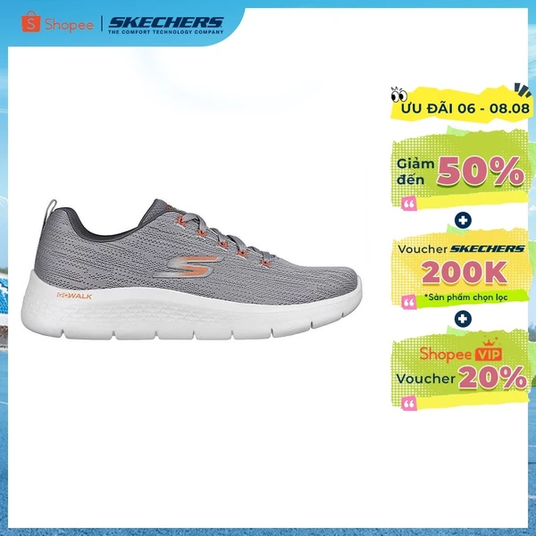 Giày Thể Thao Nam Skechers GOwalk Flex Quota Đi Bộ - 216481-GYOR Air-Cooled Goga Mat Online Sale