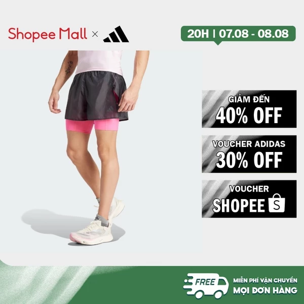 [Duy nhất 8.8 - VOUCHER 30%]adidas Chạy Quần Short 2 Trong 1 Chạy Bộ Tokyo Nam Đen IP3555