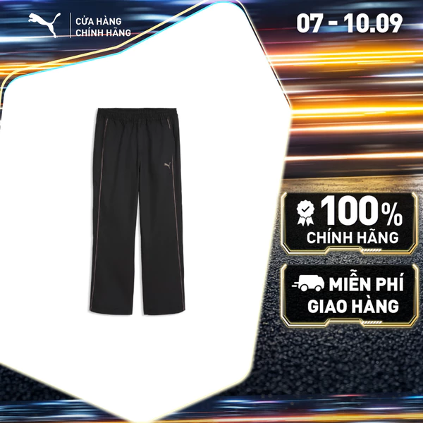 Quần Dài Thể Thao PUMA Nam McLaren Racing T7 Pants Titan Black Màu Xám