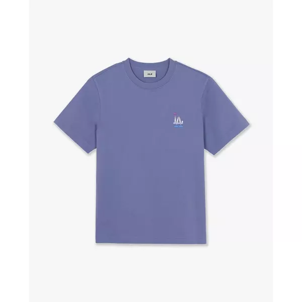 MLB - Áo thun unisex tay ngắn Monogram Gradient_3ATSM0764-07PPL