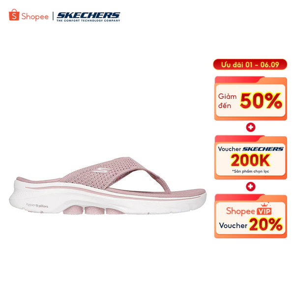 Xăng Đan/Dép Nữ Skechers On-The-GO GOwalk 7 Sandal Parker Đi Bộ - 141057-MVE Goga Mat