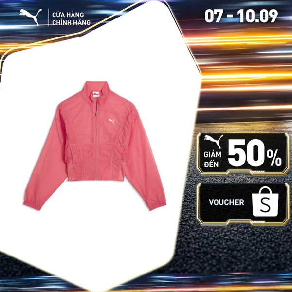 Áo Khoác Thời Trang PUMA Nữ DARE TO Oversized Jacket Wild Pink Màu Hồng