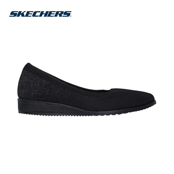 Giày Búp Bê Nữ Skechers Modern Comfort Cleo Sawdust Wishful - 158936-BBK Air-Cooled Memory Foam Online Sale