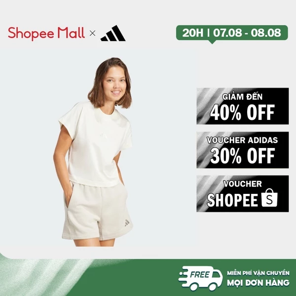 [Duy nhất 8.8 - VOUCHER 30%]adidas Phong cách sống Áo Thun ALL SZN Nữ trắng JJ1243