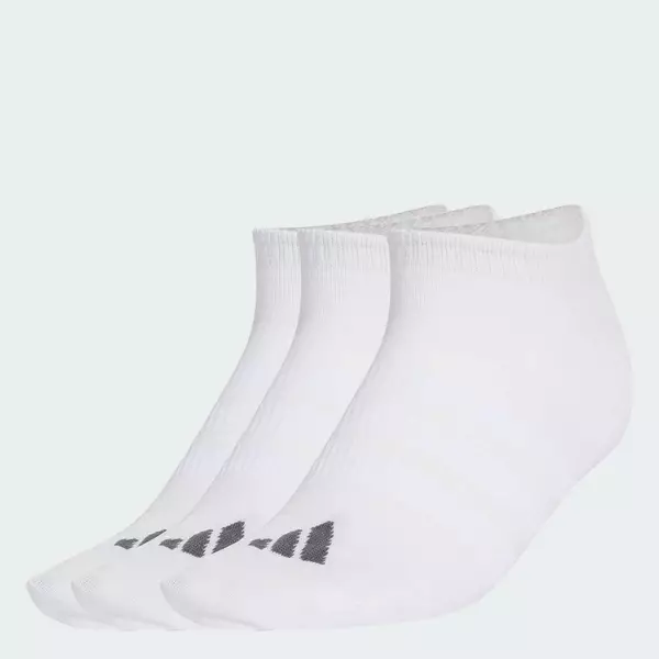 adidas Phong cách sống BỘ 3 ĐÔI TẤT ẨN THIN&LIGHT SPORTSWEAR Unisex trắng KR7113
