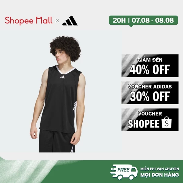 [Duy nhất 8.8 - VOUCHER 30%]adidas Bóng rổ Áo Tank Top adidas Basketball Legends Nam Đen JI7574