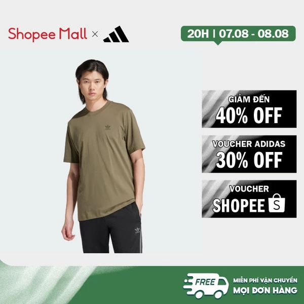 [Duy nhất 8.8 - VOUCHER 30%]adidas Phong cách sống Áo Thun Graphic Nam màu xanh lá IY4877