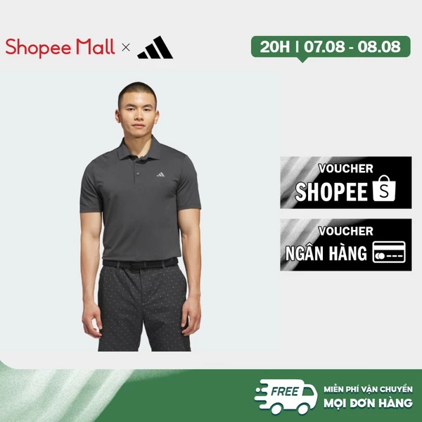 adidas Đánh gôn ÁO POLO CHUYÊN DỤNG HOẠ TIẾT VÂN NỔI Nam Xám KC1118