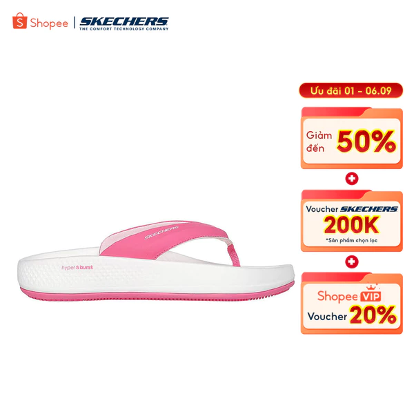 Xăng Đan/Dép Nữ Skechers Arch Fit On-The-GO Arch Fit Hyper Slide Summer Glow Đi Bộ - 140499-PNK