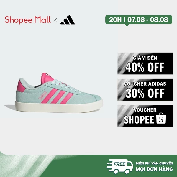 [Duy nhất 8.8 - VOUCHER 30%]adidas Phong cách sống Giày VL Court 3.0 Nữ Ngọc lam JP5326