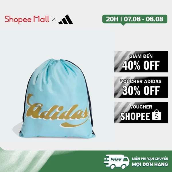 [Duy nhất 8.8 - VOUCHER 30%]adidas Phong cách sống Túi Rút Tập Gym In Hình adidas Tiro Unisex Màu xanh da trời KD9884