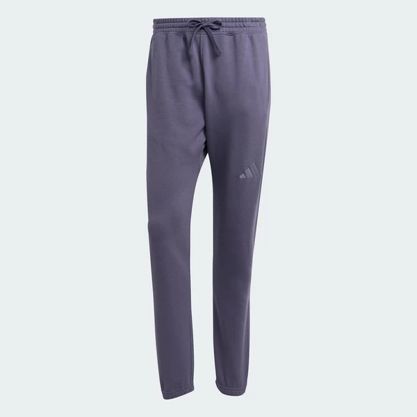 adidas Phong cách sống Quần Ống Côn Regular Vải Thun Da Cá ALL SZN Nam Màu tím JX5127