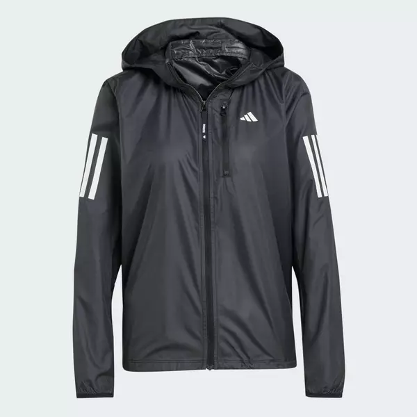 adidas Chạy Áo Khoác Own The Run Nữ Đen IN1576