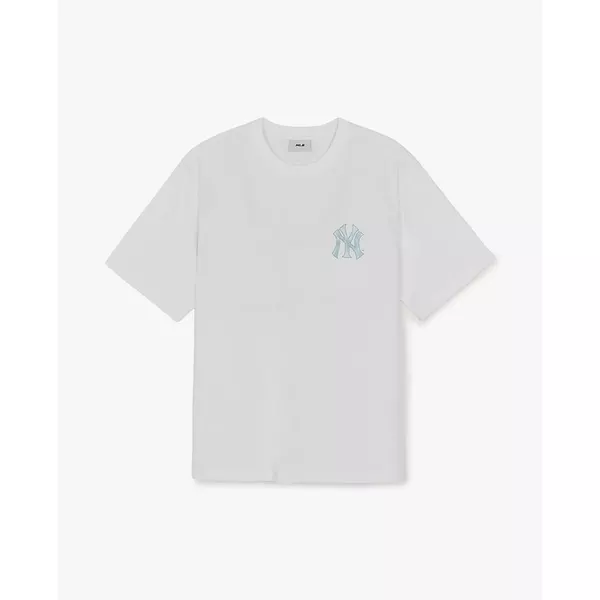 MLB - Áo thun unisex cổ tròn tay ngắn Star Glitter_3ATST0163-50WHS