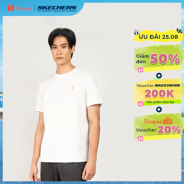 Áo Thun Tay Ngắn Nam Skechers Urban Outdoor Short Sleeve Tee-SL325M392-00QF Online Sale
