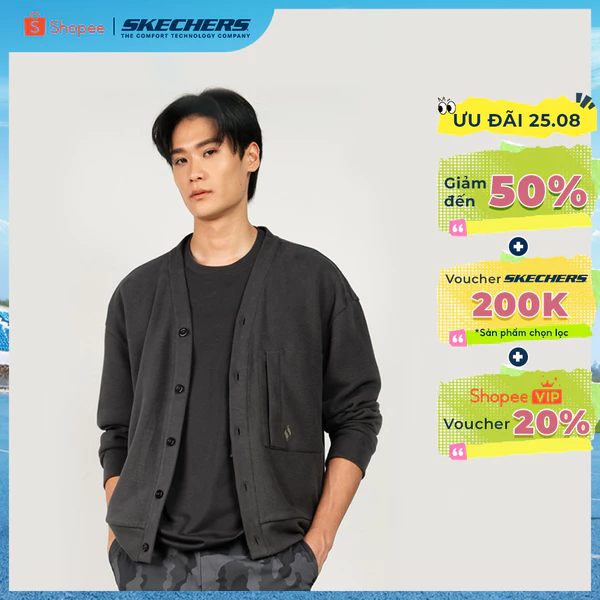 Cardigan Unisex Skechers Urban Outdoor Cardigan - SL325U400-01X2 Online Sale