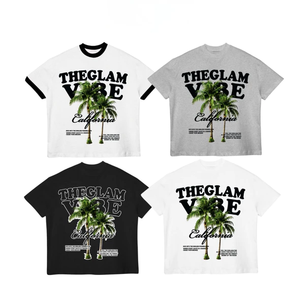 TheGlam CHÍNH HÃNG - Áo Thun Form Boxy "California Vibe" UNISEX Áo Hè - TS04-09