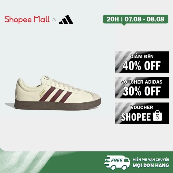 [Duy nhất 8.8 - VOUCHER 30%]adidas Skateboarding & Lifestyle VL Court Classic Shoes Men Burgundy JH5062