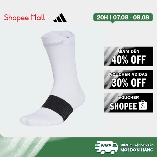 [Duy nhất 8.8 - VOUCHER 30%]adidas Chạy Tất Runxgraphic 1 Đôi Unisex trắng JC6456