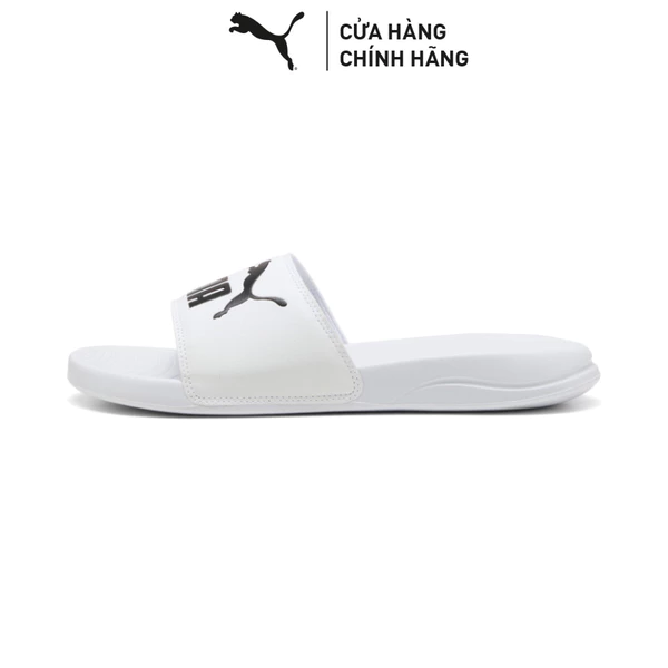 Dép Quai Ngang PUMA Unisex Popcat 20 BX White-Black Màu Trắng