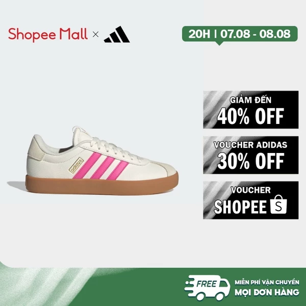 [Duy nhất 8.8 - VOUCHER 30%]adidas Phong cách sống Giày VL Court 3.0 Nữ trắng JP5347