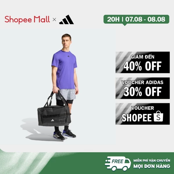 [Duy nhất 8.8 - VOUCHER 30%]adidas Gym & Training TÚI DUFFEL HYBRID Unisex Đen KG8017